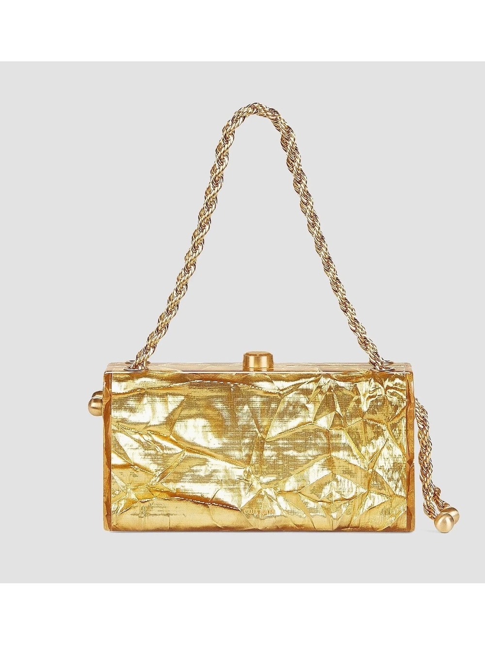 Cult Gaia clutch hajar acrylic shoulder bag $498 (FLAW) needs clasp